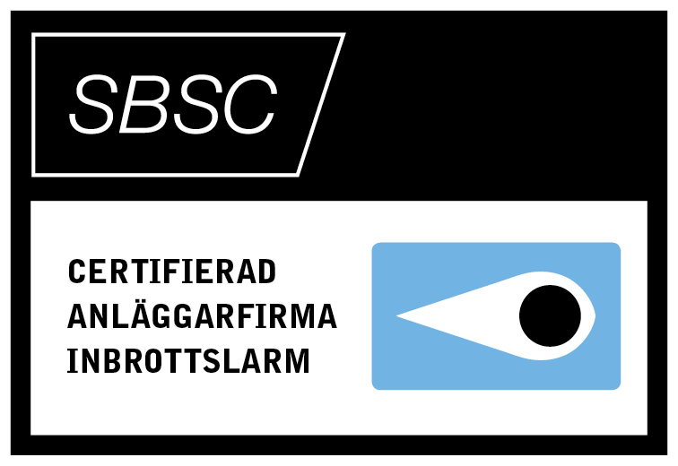 SBSC Certifierad Anläggningsfirma Inbrottslarm
